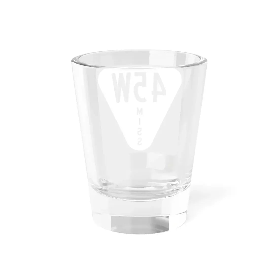 Mississippi 45W (Mississippi) (Road Sign) Shot Glass 1.5oz - Go Mug Yourself