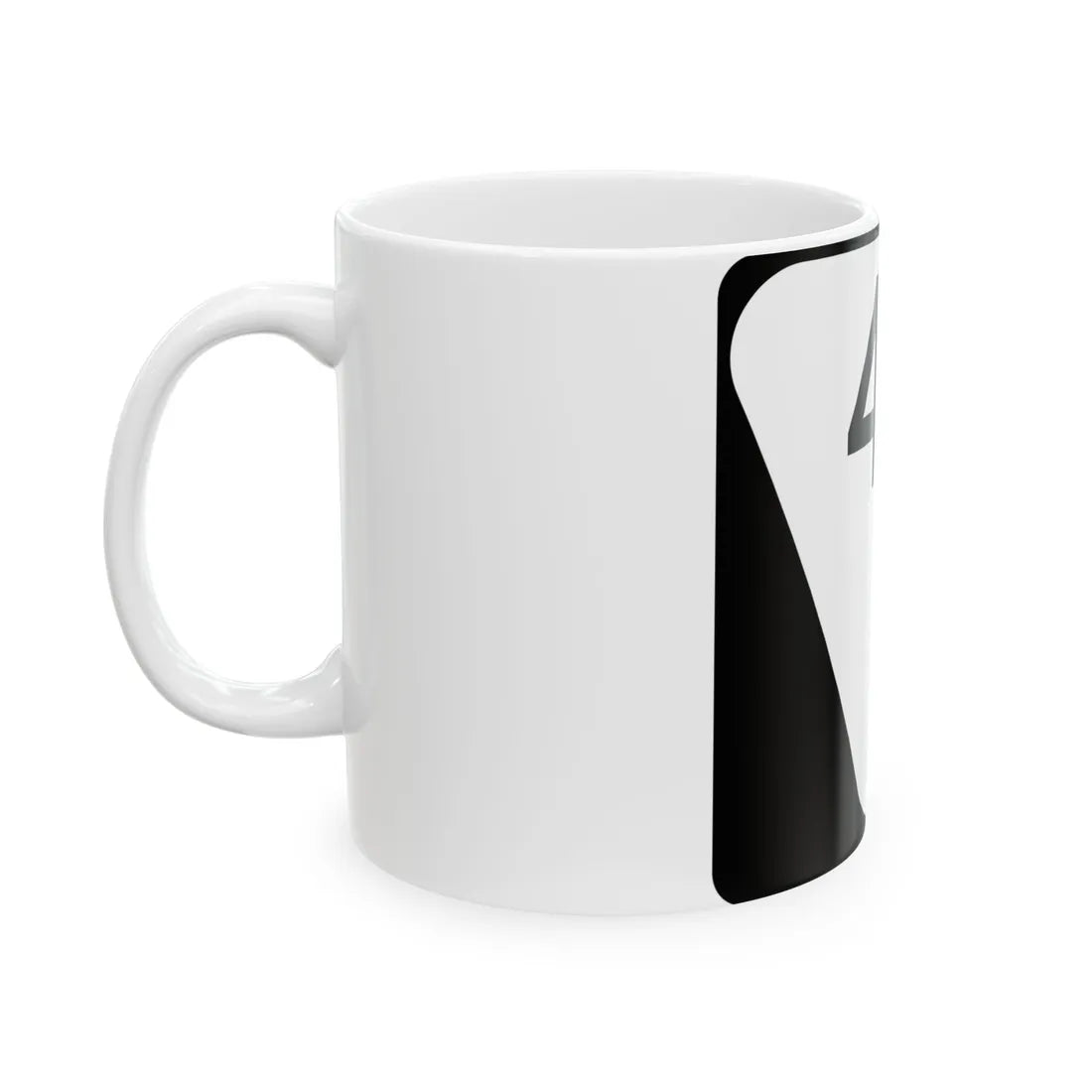 Mississippi 48 (Mississippi) (Road Sign) White Coffee Mug - Go Mug Yourself