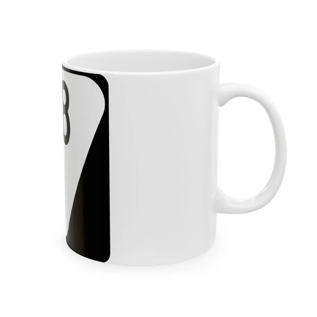 Mississippi 48 (Mississippi) (Road Sign) White Coffee Mug - Go Mug Yourself