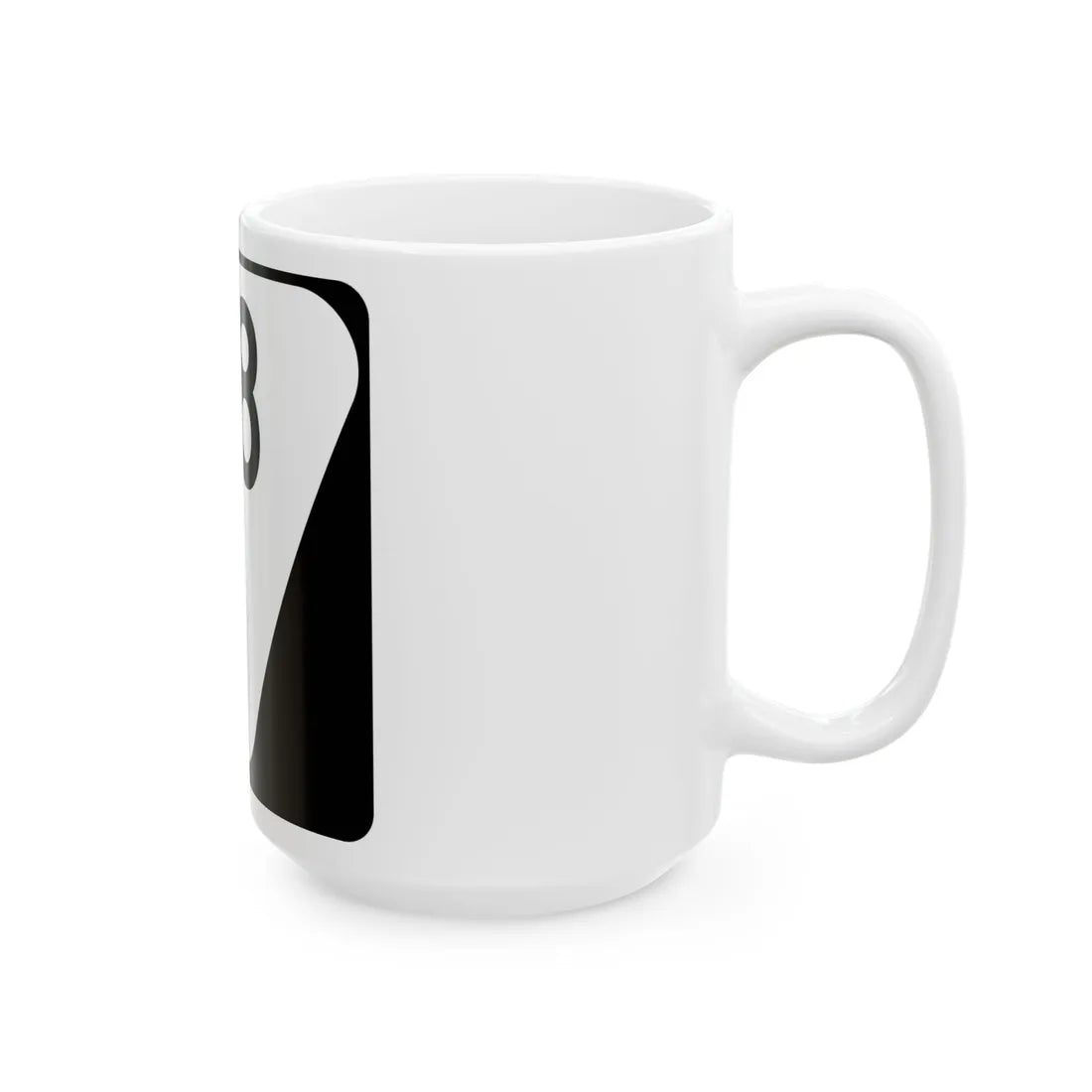Mississippi 48 (Mississippi) (Road Sign) White Coffee Mug - Go Mug Yourself