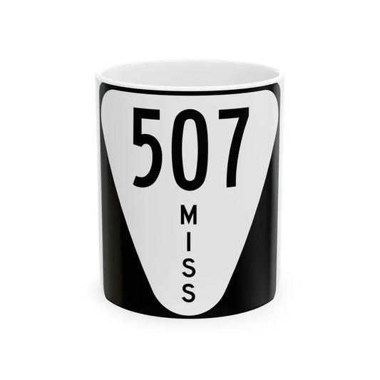 Mississippi 507 (Mississippi) (Road Sign) White Coffee Mug 11oz - Go Mug Yourself