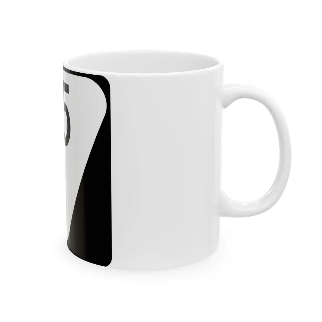 Mississippi 55 (Mississippi) (Road Sign) White Coffee Mug - Go Mug Yourself
