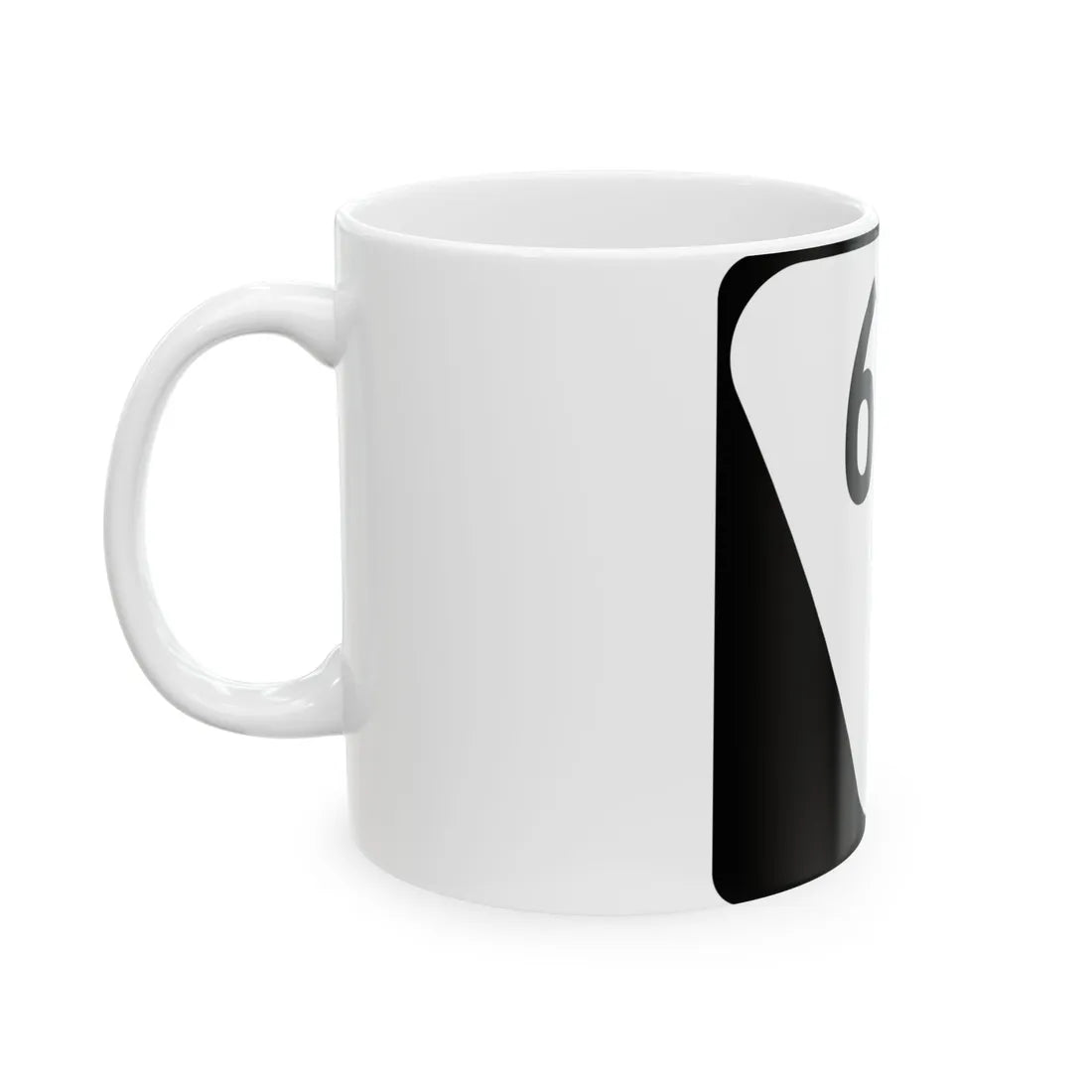 Mississippi 615 (Mississippi) (Road Sign) White Coffee Mug - Go Mug Yourself