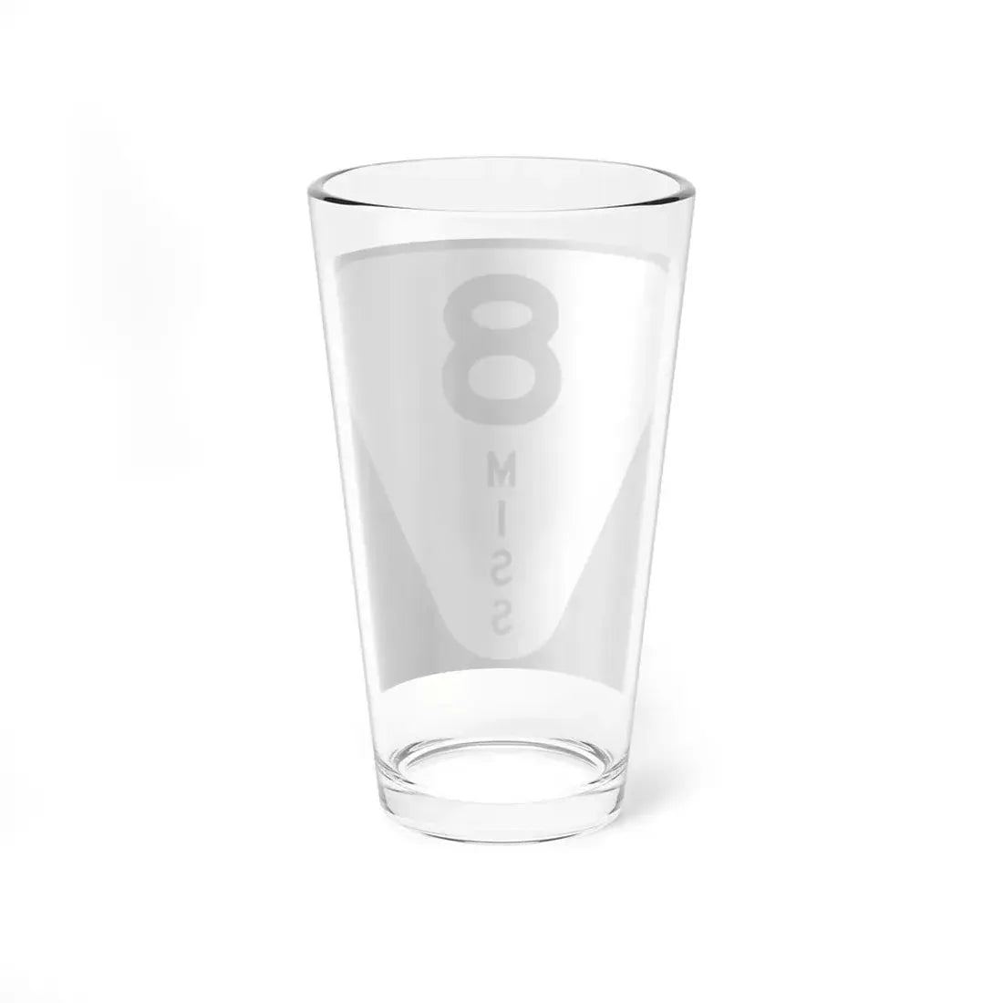 Mississippi 8 (Mississippi) (Road Sign) Pint Glss 16oz - Go Mug Yourself
