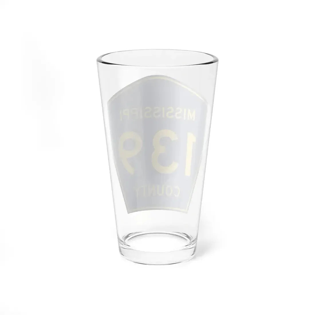 Mississippi County Route 139 AR (Arkansas) (Road Sign) Pint Glss 16oz - Go Mug Yourself