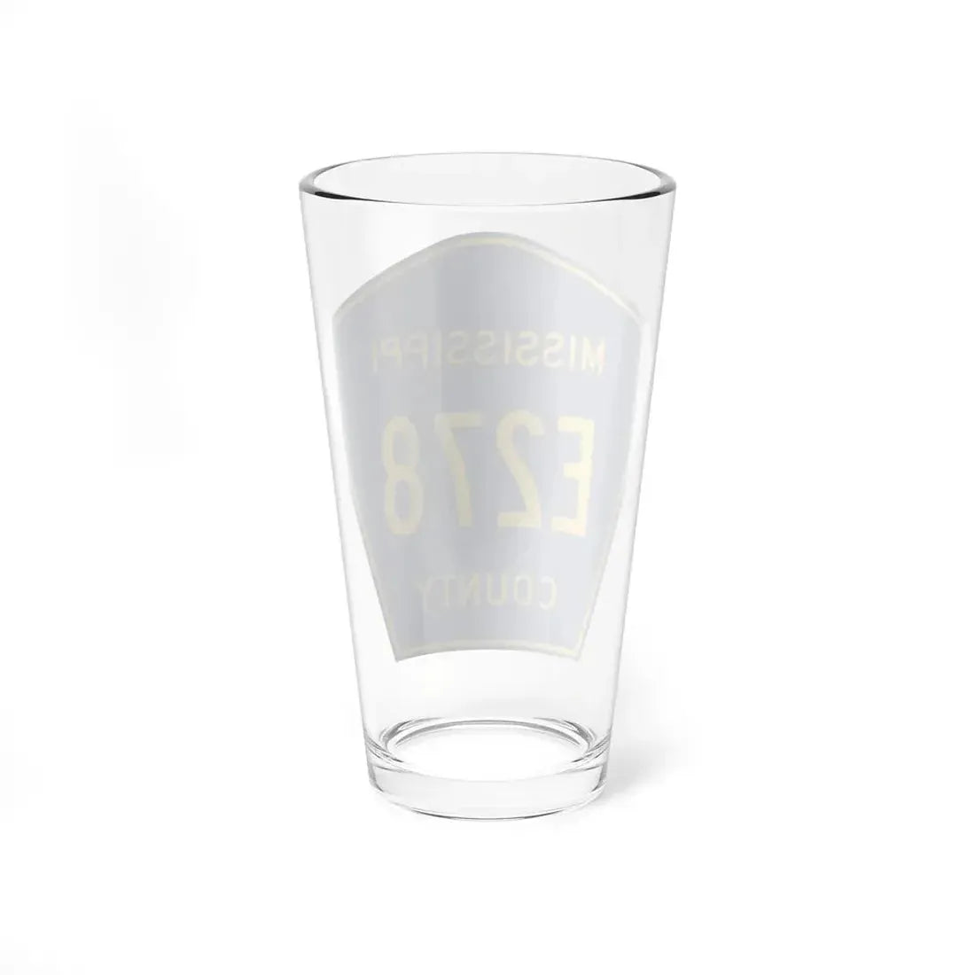 Mississippi County Route E278 AR (Arkansas) (Road Sign) Pint Glss 16oz - Go Mug Yourself