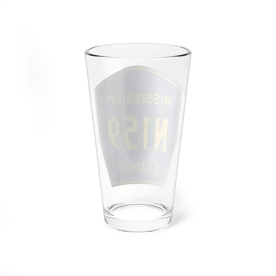 Mississippi County Route N159 AR (Arkansas) (Road Sign) Pint Glss 16oz - Go Mug Yourself
