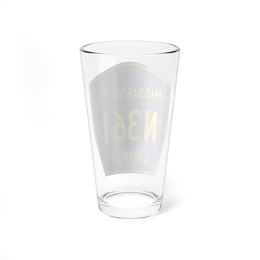 Mississippi County Route N361 AR (Arkansas) (Road Sign) Pint Glss 16oz - Go Mug Yourself