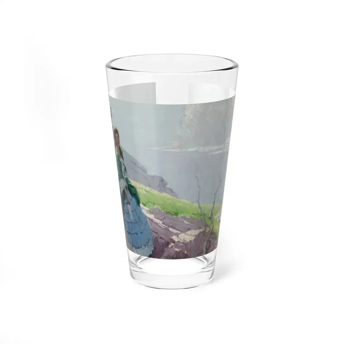 Mississippi River Boat, 1932 (Magazine Illustration) Pint Glass 16oz 16oz - Go Mug Yourself