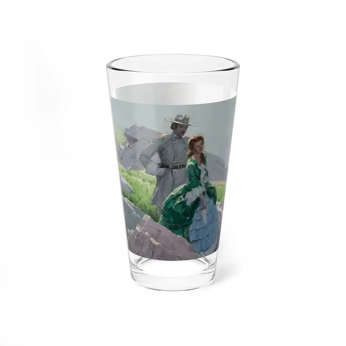 Mississippi River Boat, 1932 (Magazine Illustration) Pint Glass 16oz - Go Mug Yourself