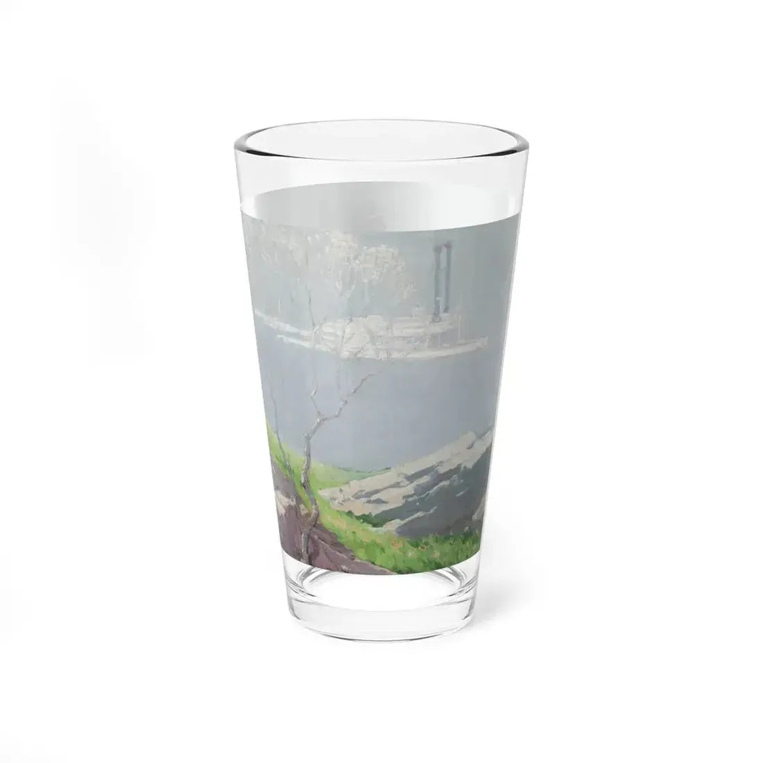 Mississippi River Boat, 1932 (Magazine Illustration) Pint Glass 16oz - Go Mug Yourself