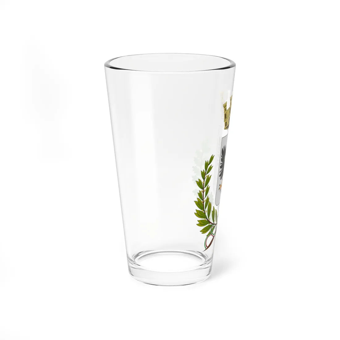 Misterbianco-Stemma (Italy) (Coat of Arms) Pint Glass 16oz - Go Mug Yourself