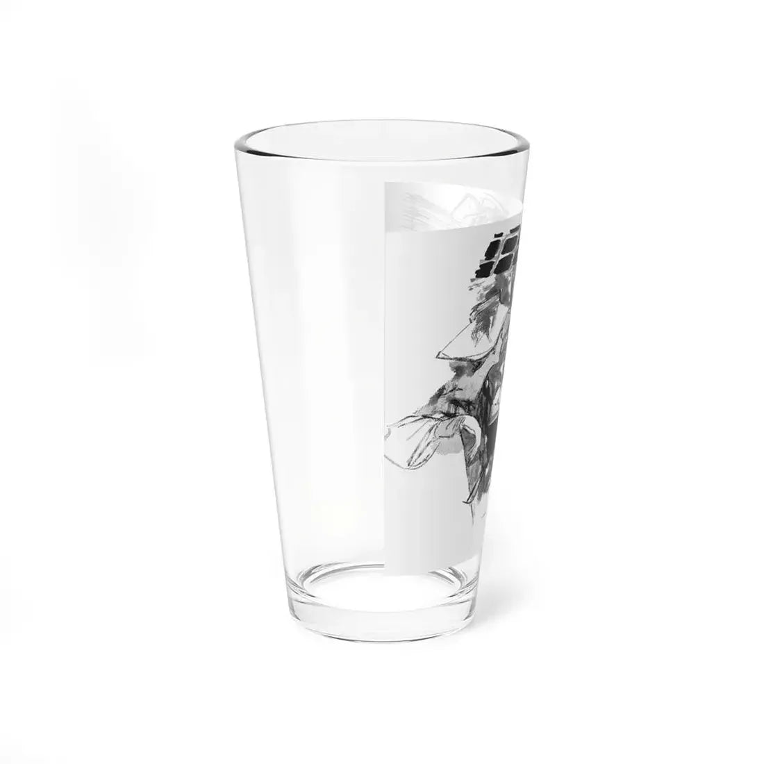 Mixed Marriage by Anne Cunningham Bastos, Woman's Journal, 1962 (1) (Magazine Illustration) Pint Glass 16oz - Go Mug Yourself
