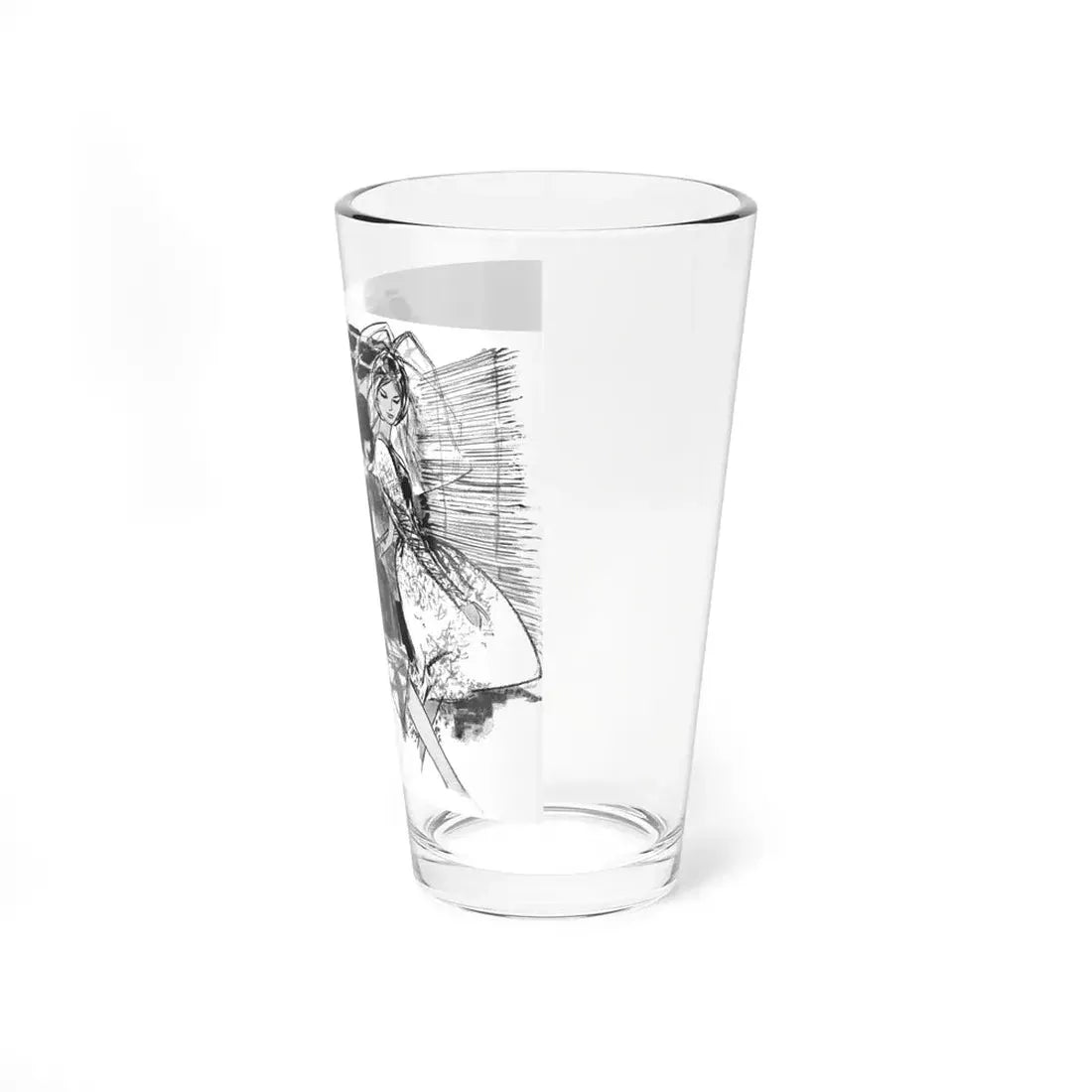 Mixed Marriage by Anne Cunningham Bastos, Woman's Journal, 1962 (1) (Magazine Illustration) Pint Glass 16oz - Go Mug Yourself
