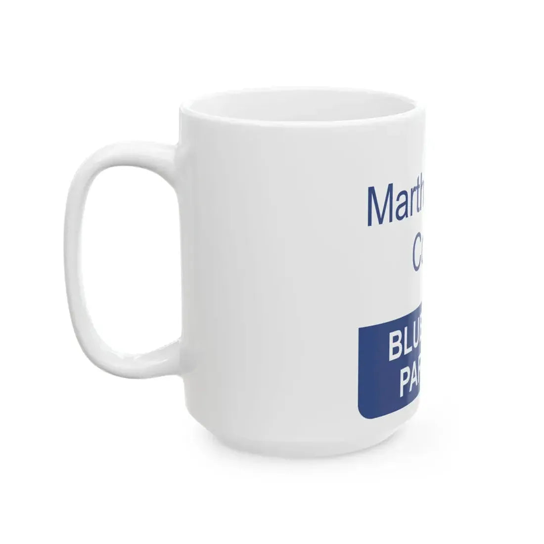 MLC Bluegrass Parkway Shield (Kentucky) (Road Sign) White Coffee Mug - Go Mug Yourself