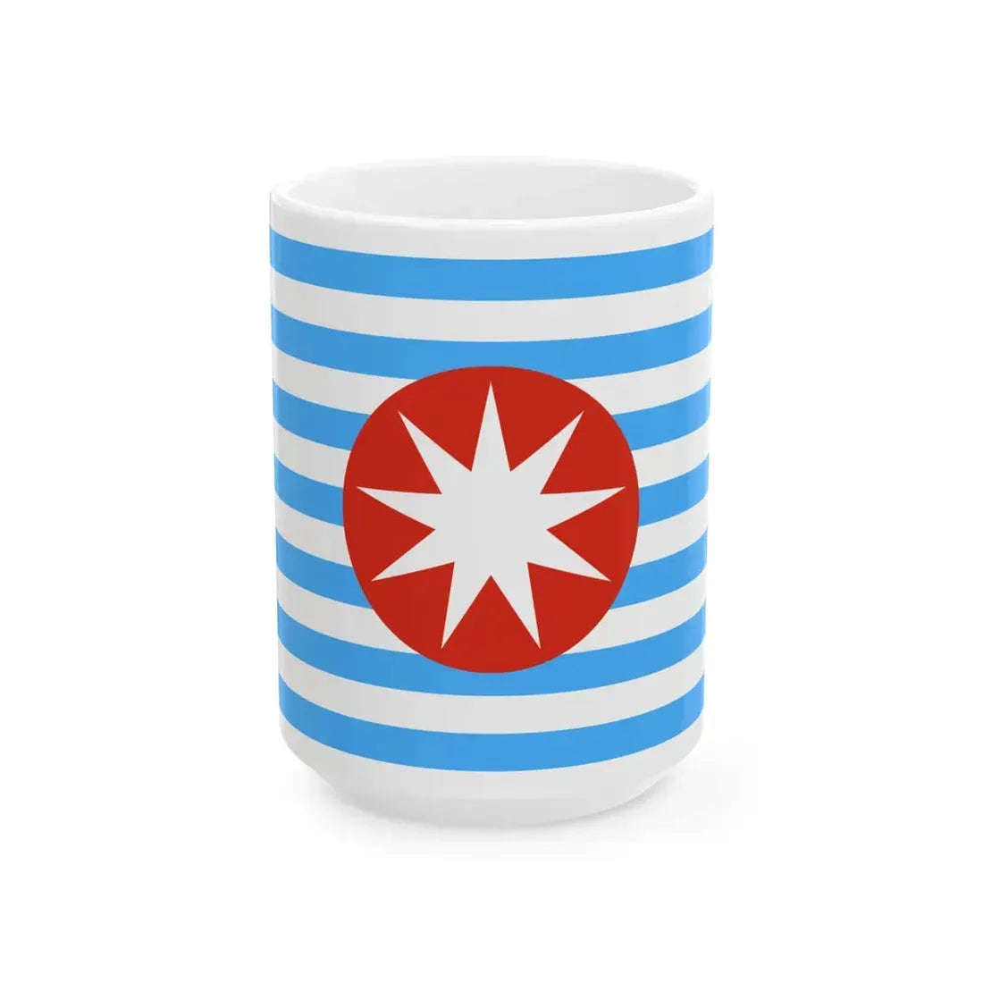 MM Western RMC Flag (Myanmar) White Coffee Mug 15oz - Go Mug Yourself
