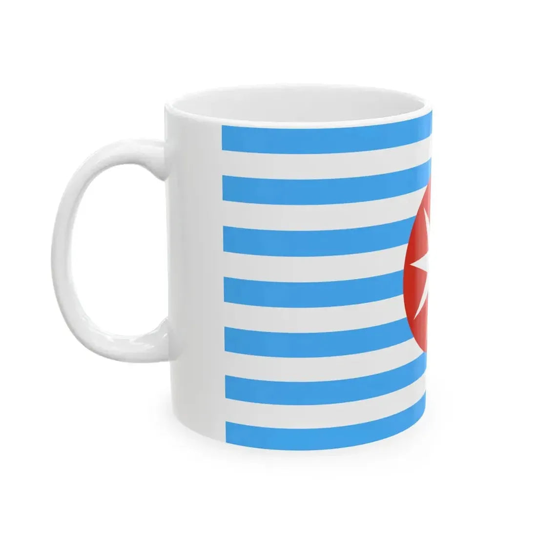 MM Western RMC Flag (Myanmar) White Coffee Mug - Go Mug Yourself