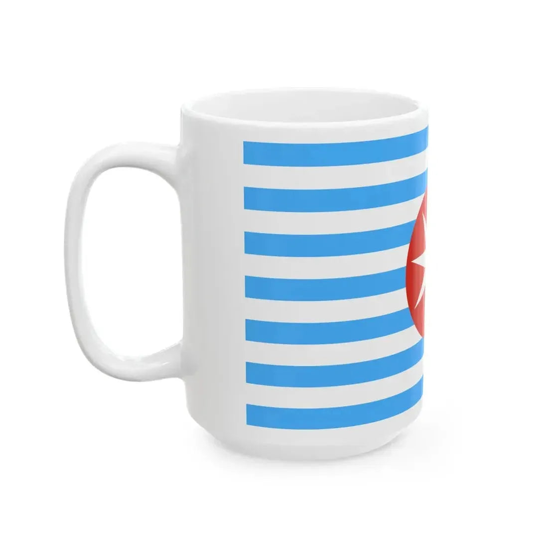 MM Western RMC Flag (Myanmar) White Coffee Mug - Go Mug Yourself