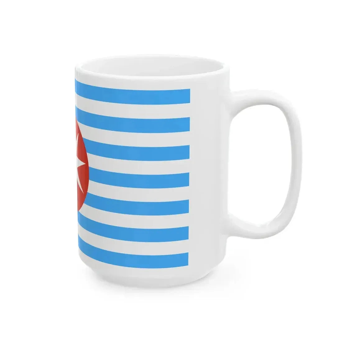 MM Western RMC Flag (Myanmar) White Coffee Mug - Go Mug Yourself