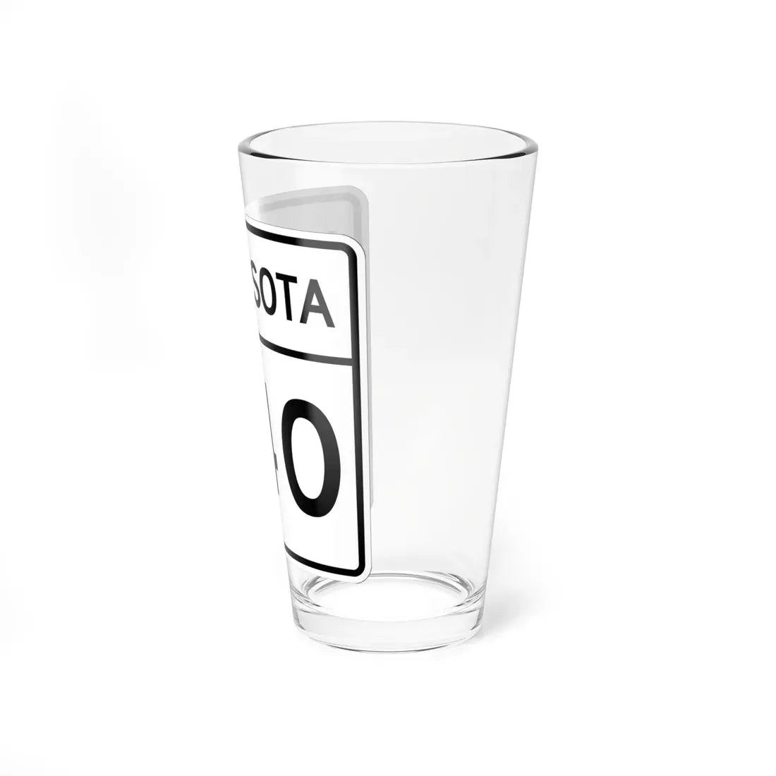 MN-240 1948 (Minnesota) (Road Sign) Pint Glass 16oz - Go Mug Yourself