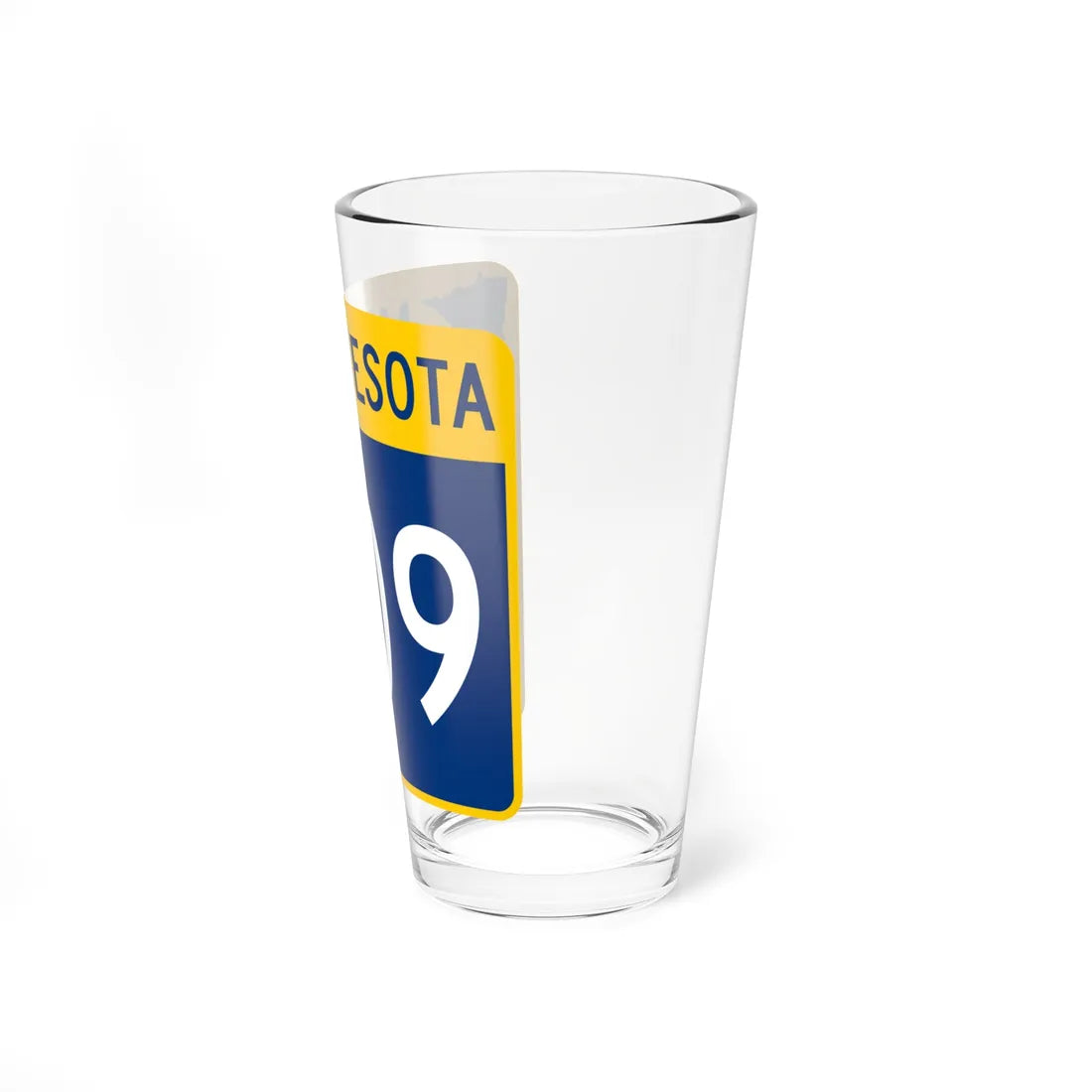 MN-309 (Minnesota) (Road Sign) Pint Glass 16oz - Go Mug Yourself