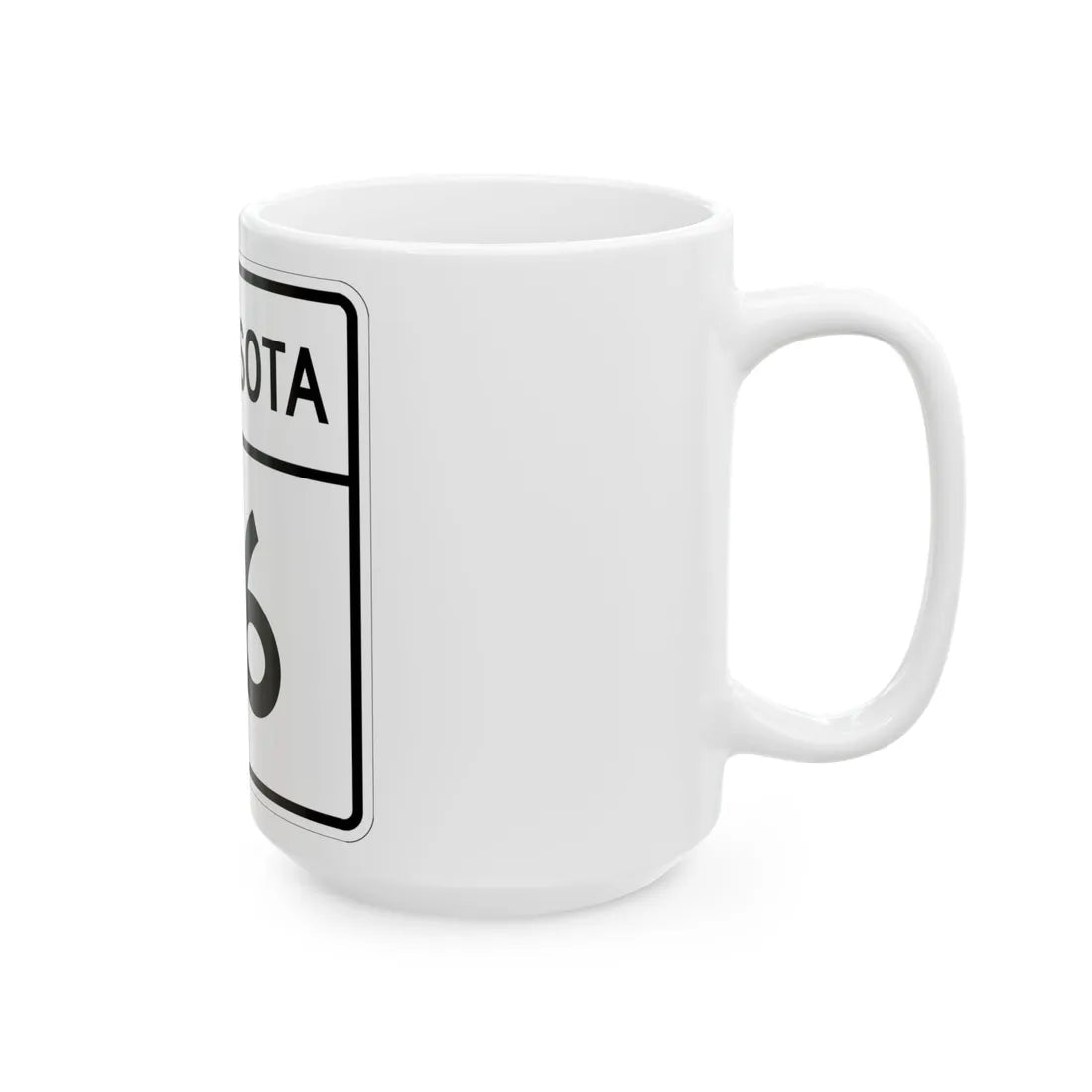 MN-76 1948 (Minnesota) (Road Sign) White Coffee Mug - Go Mug Yourself