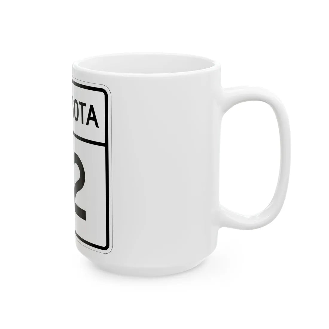 MN-82 1948 (Minnesota) (Road Sign) White Coffee Mug - Go Mug Yourself