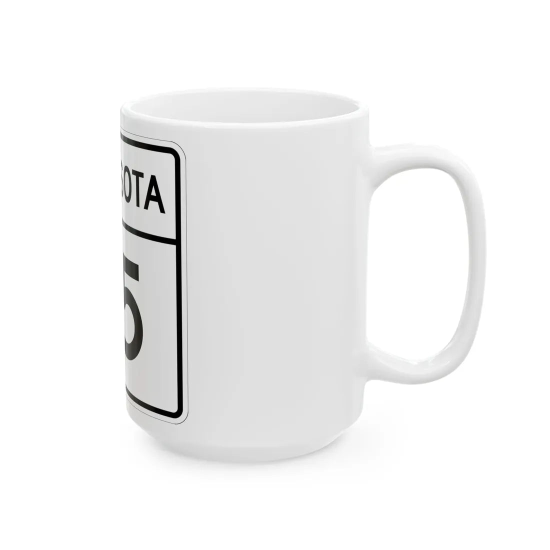 MN-85 1948 (Minnesota) (Road Sign) White Coffee Mug - Go Mug Yourself