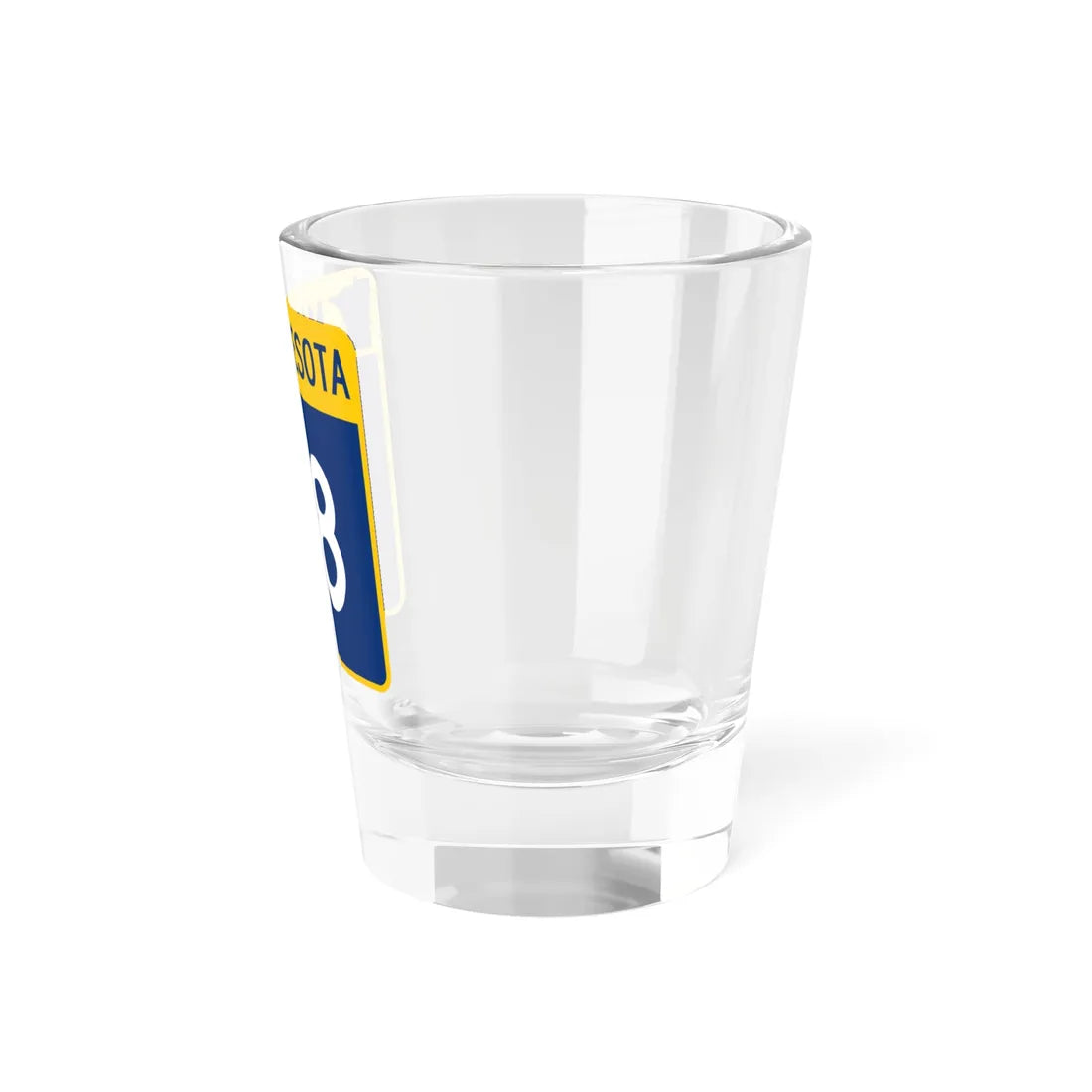 MN-98 (Minnesota) (Road Sign) Shot Glass 1.5oz - Go Mug Yourself