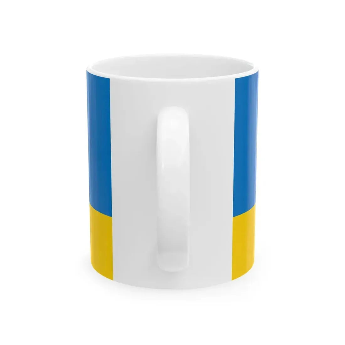 Mn flag dundgovi aimag (Mongolia) White Coffee Mug - Go Mug Yourself