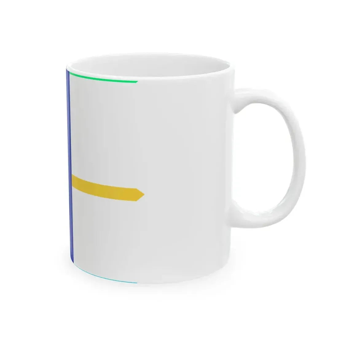 Mn flag Ovurhangai aymag (Mongolia) White Coffee Mug - Go Mug Yourself