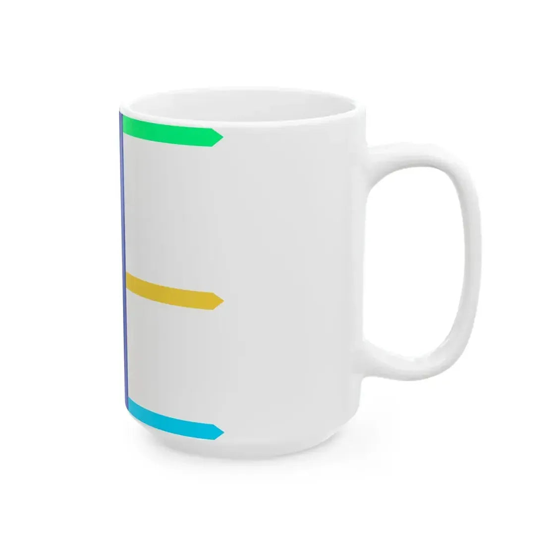 Mn flag Ovurhangai aymag (Mongolia) White Coffee Mug - Go Mug Yourself