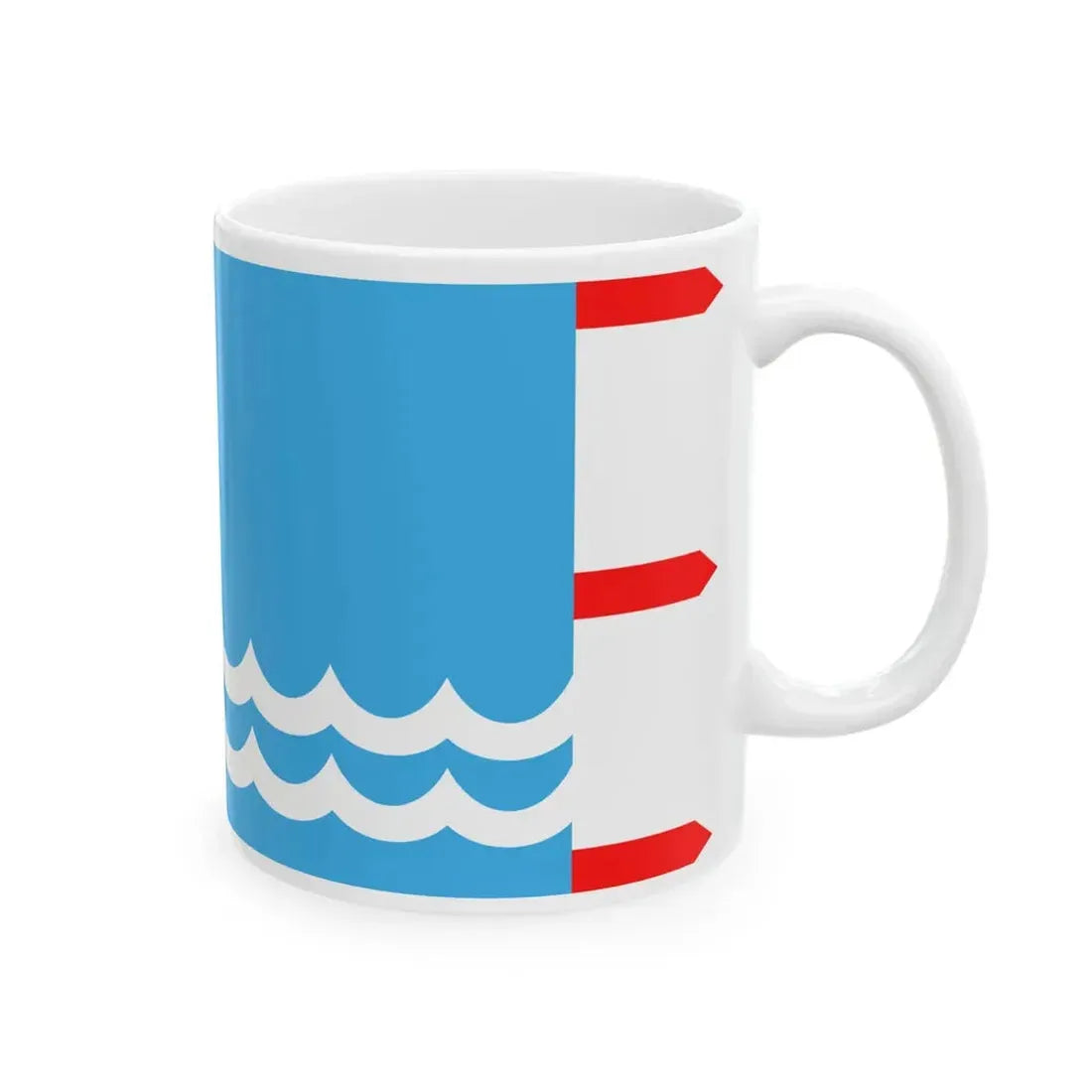 Mn flag selenge aimag 1999 (Mongolia) White Coffee Mug - Go Mug Yourself