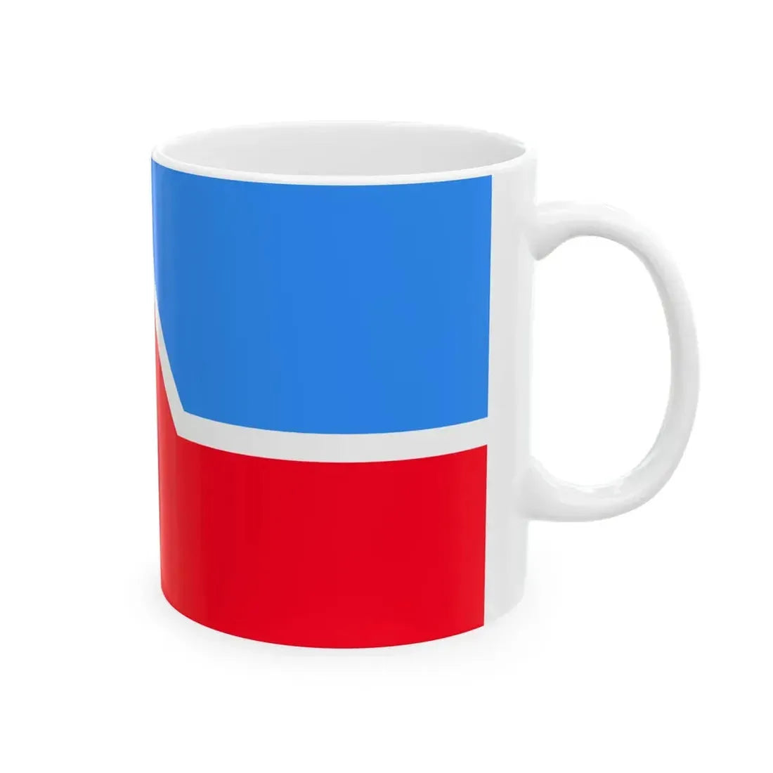 Mn flag zavkhan aimag (Mongolia) White Coffee Mug - Go Mug Yourself