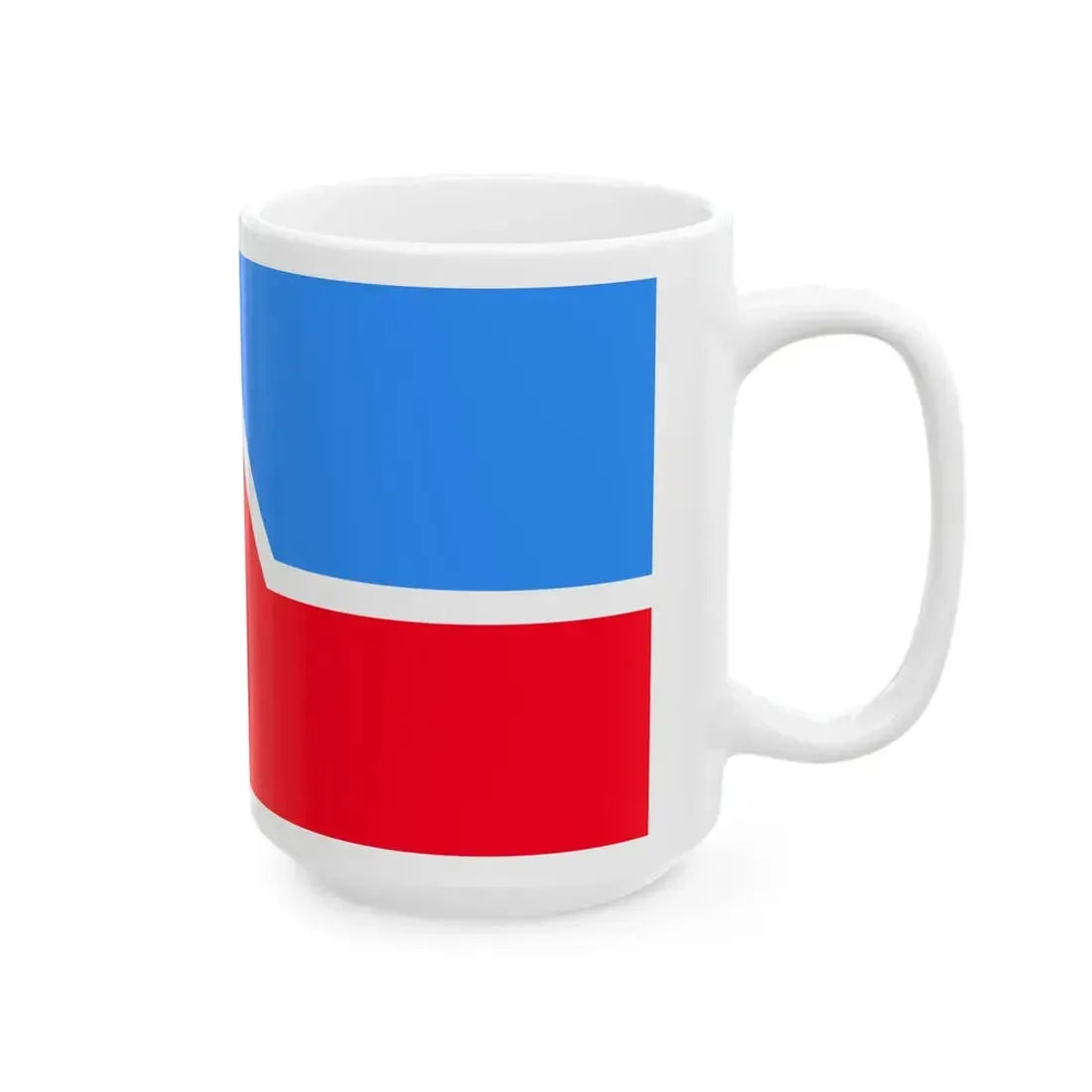 Mn flag zavkhan aimag (Mongolia) White Coffee Mug - Go Mug Yourself
