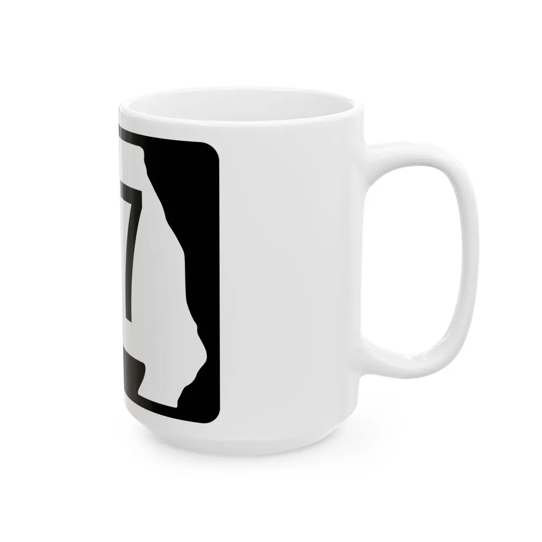 MO-137 (Missouri) (Road Sign) White Coffee Mug - Go Mug Yourself