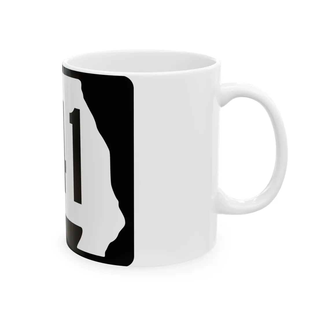 MO-141 (Missouri) (Road Sign) White Coffee Mug - Go Mug Yourself