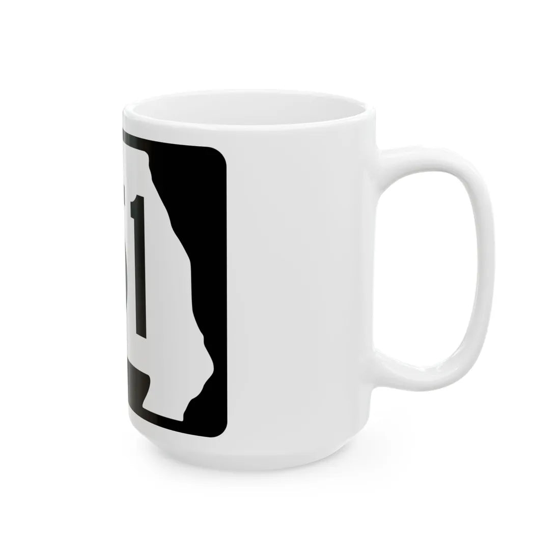 MO-151 (Missouri) (Road Sign) White Coffee Mug - Go Mug Yourself