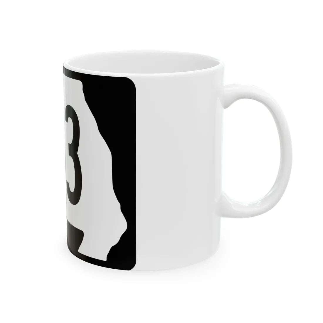 MO-153 (Missouri) (Road Sign) White Coffee Mug - Go Mug Yourself