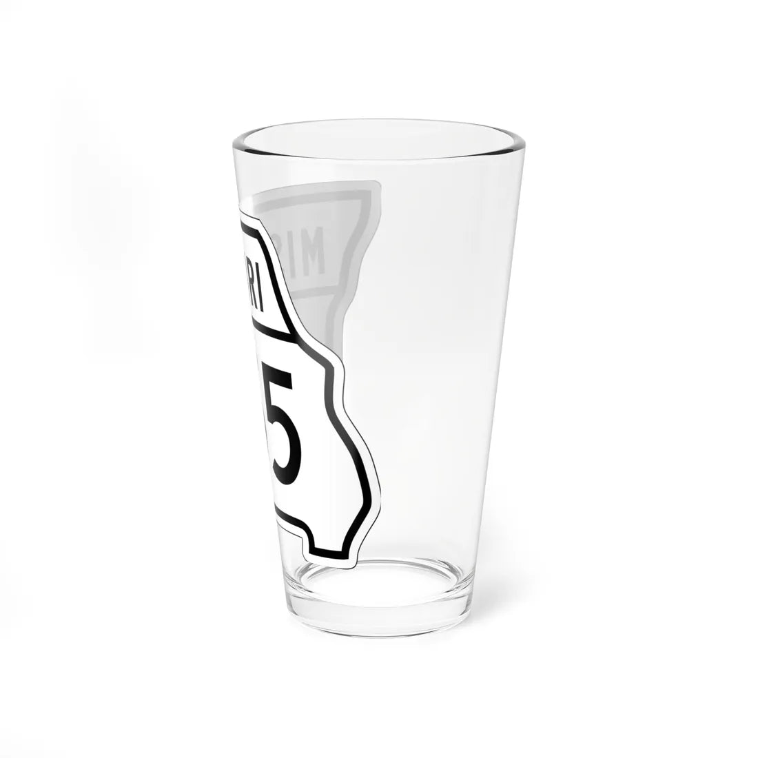 MO-155 1948 (Missouri) (Road Sign) Pint Glass 16oz - Go Mug Yourself