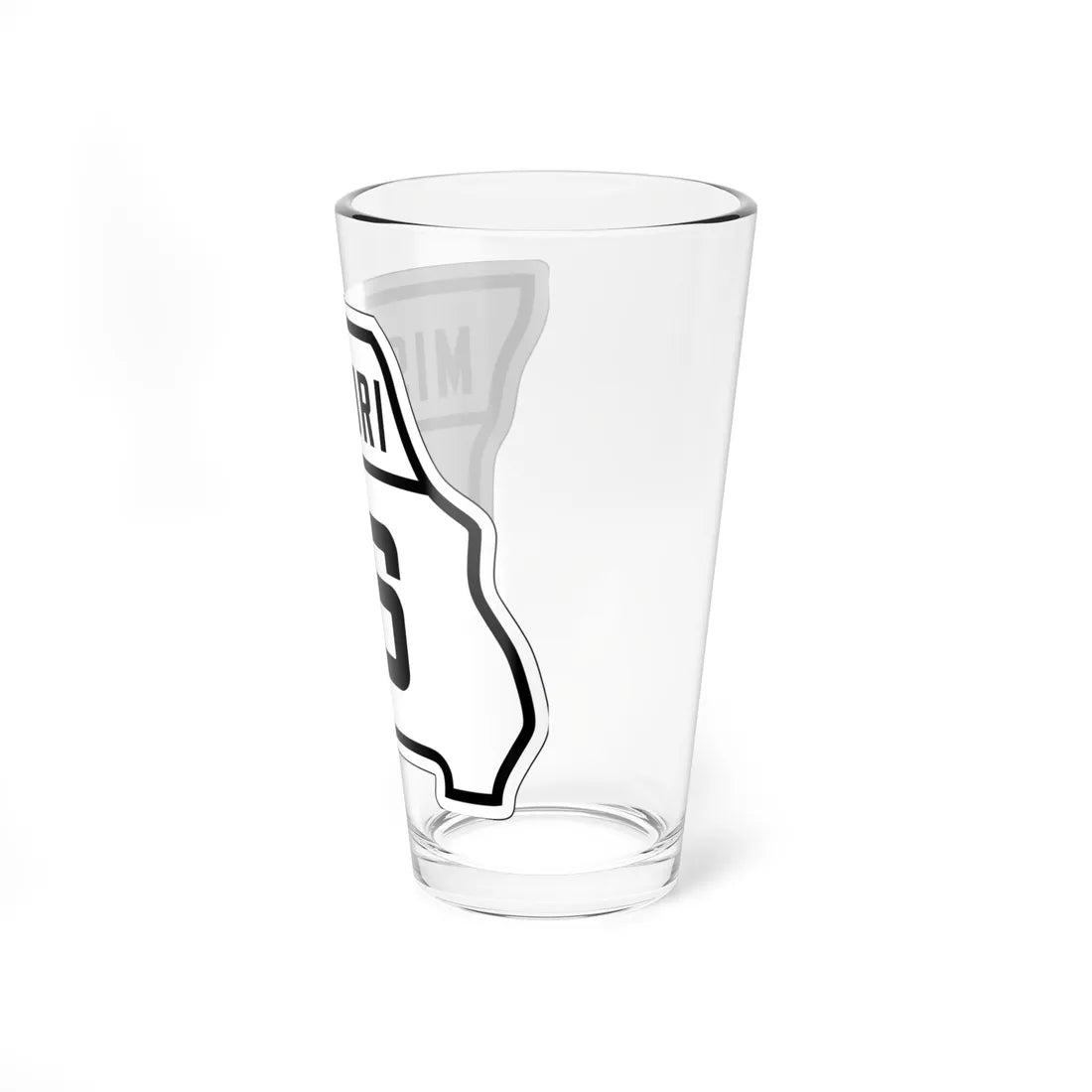 MO-16 1926 (Missouri) (Road Sign) Pint Glass 16oz - Go Mug Yourself