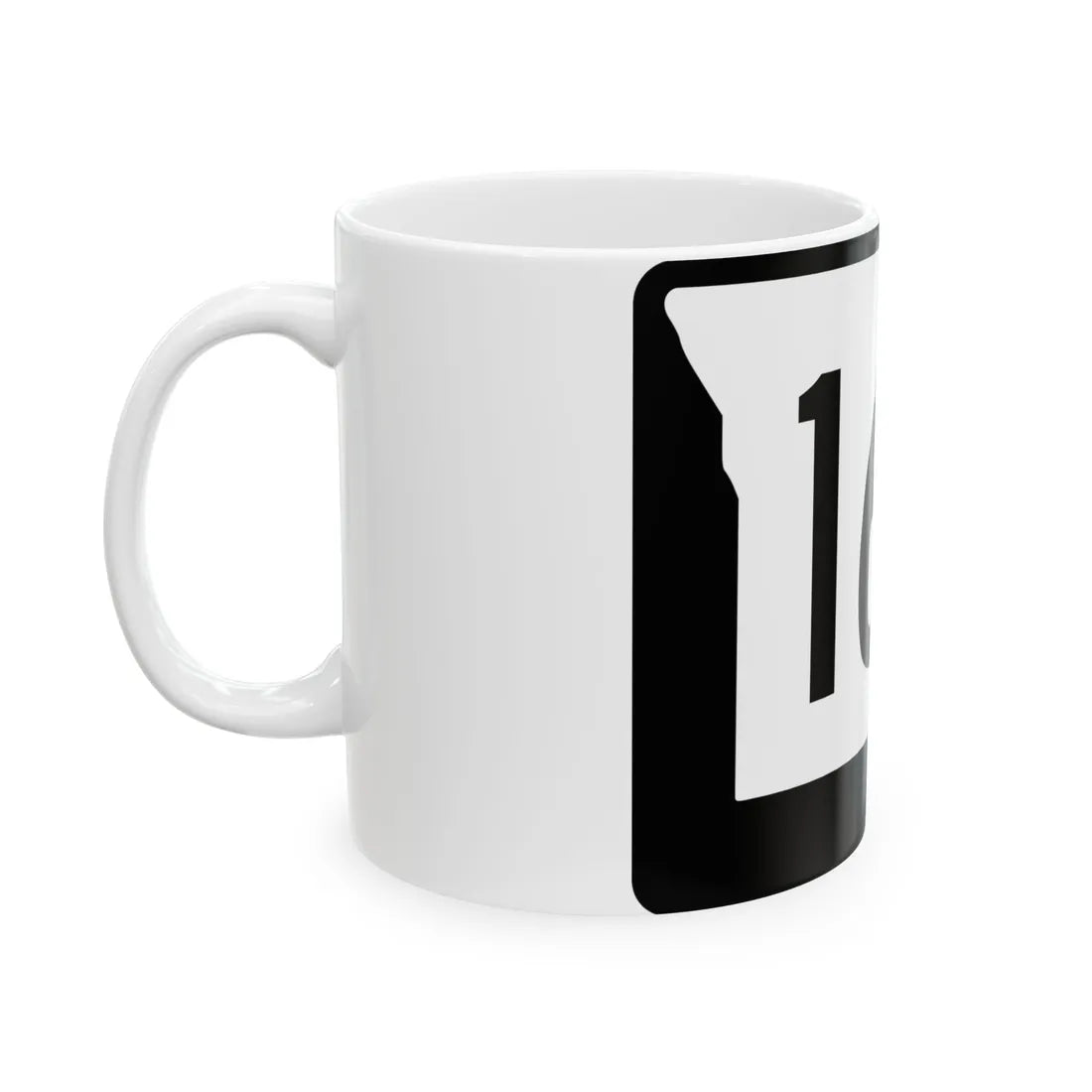 MO-162 (Missouri) (Road Sign) White Coffee Mug - Go Mug Yourself