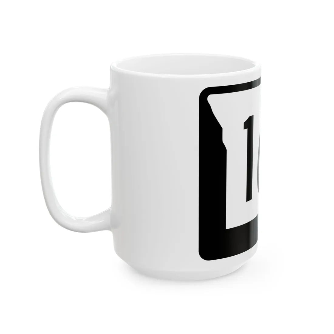 MO-163 (Missouri) (Road Sign) White Coffee Mug - Go Mug Yourself