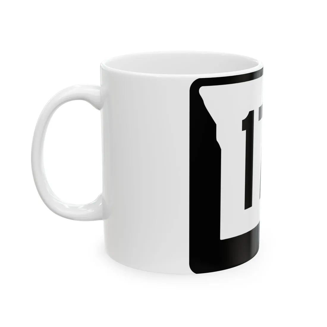 MO-171 (Missouri) (Road Sign) White Coffee Mug - Go Mug Yourself