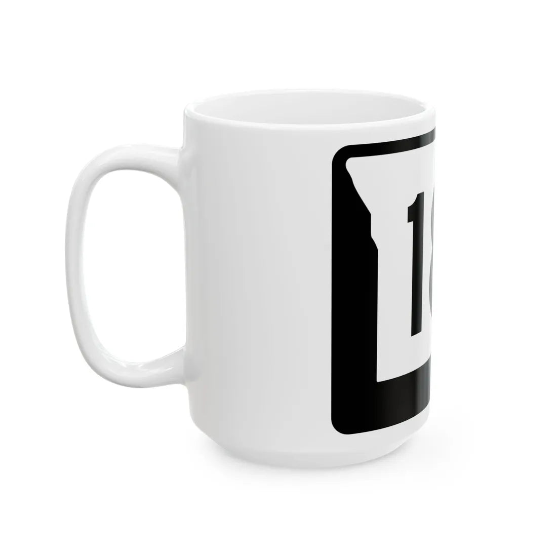 MO-181 (Missouri) (Road Sign) White Coffee Mug - Go Mug Yourself