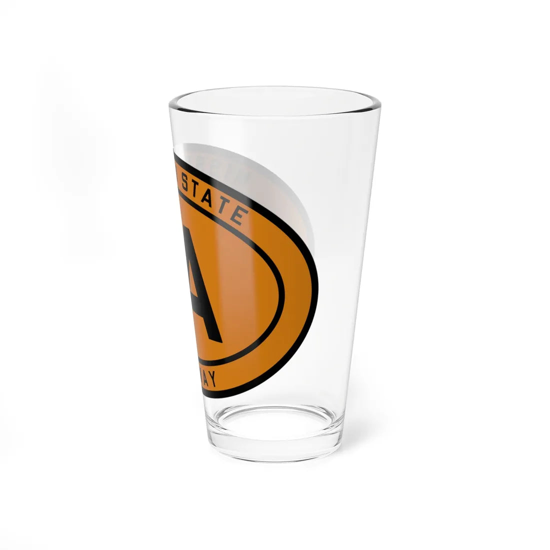 MO-1A 1920 (Missouri) (Road Sign) Pint Glass 16oz - Go Mug Yourself