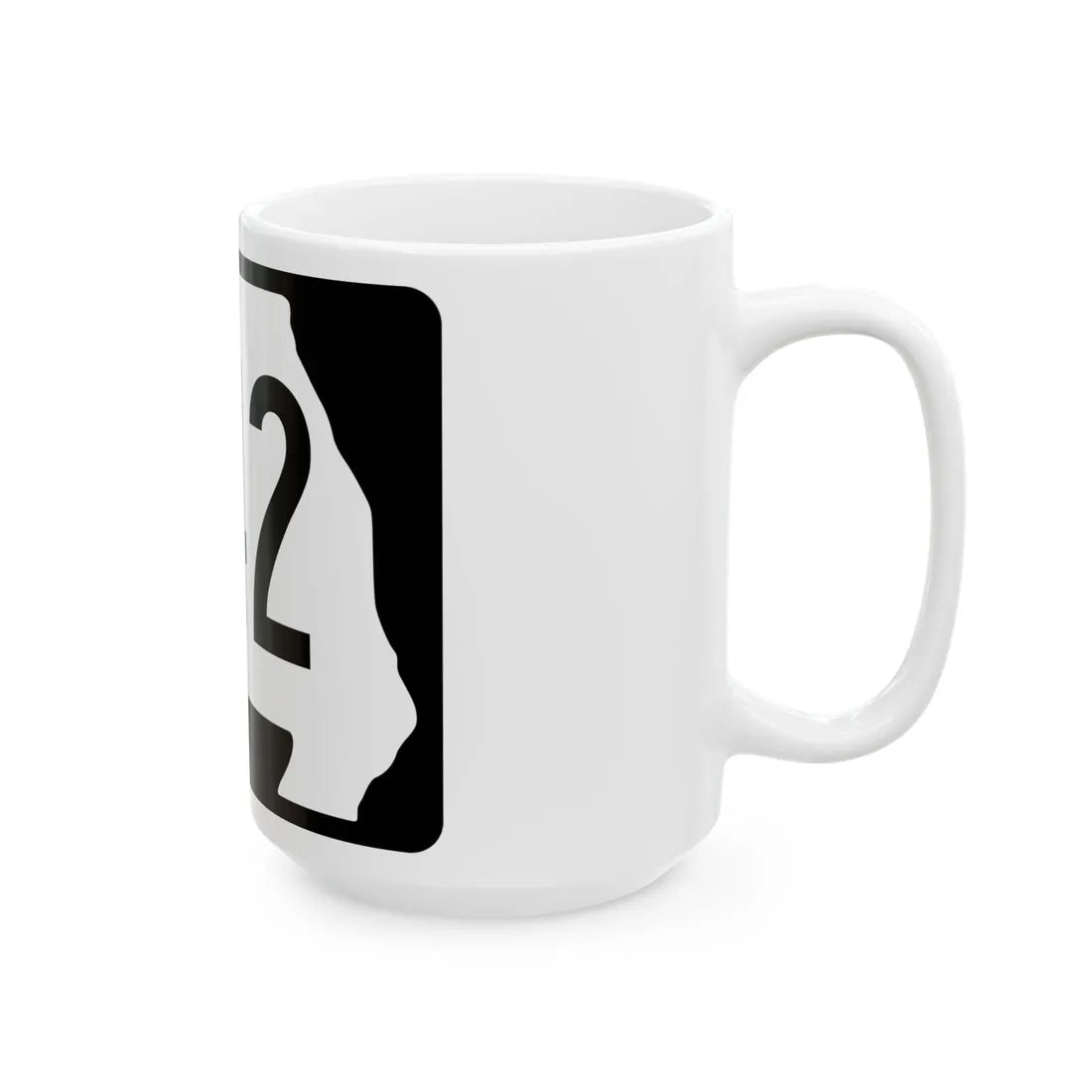 MO-242 (Missouri) (Road Sign) White Coffee Mug - Go Mug Yourself