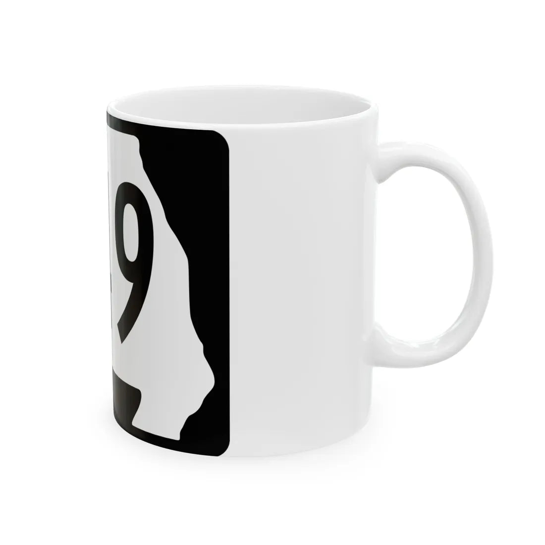 MO-249 (Missouri) (Road Sign) White Coffee Mug - Go Mug Yourself