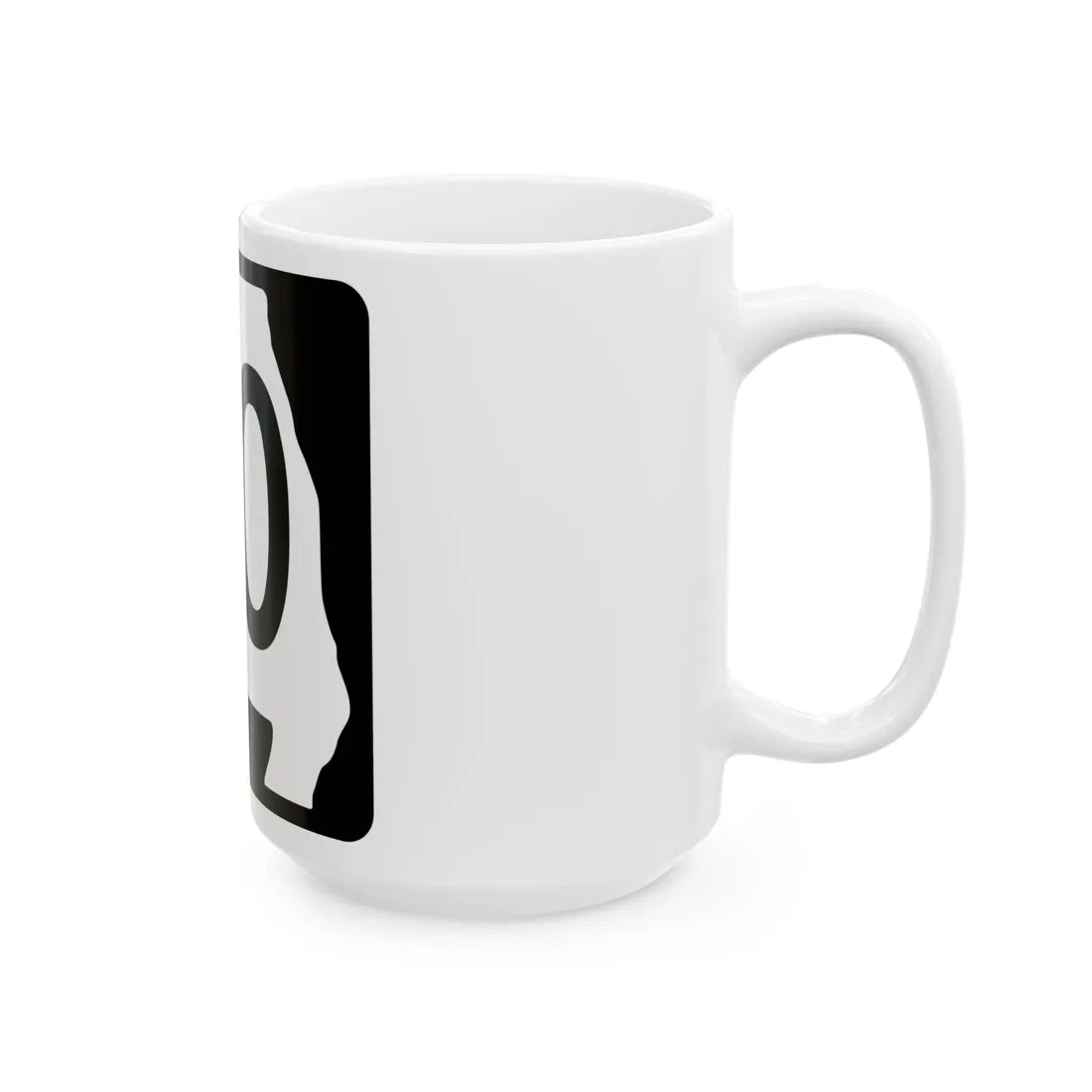 MO-40 (Missouri) (Road Sign) White Coffee Mug - Go Mug Yourself