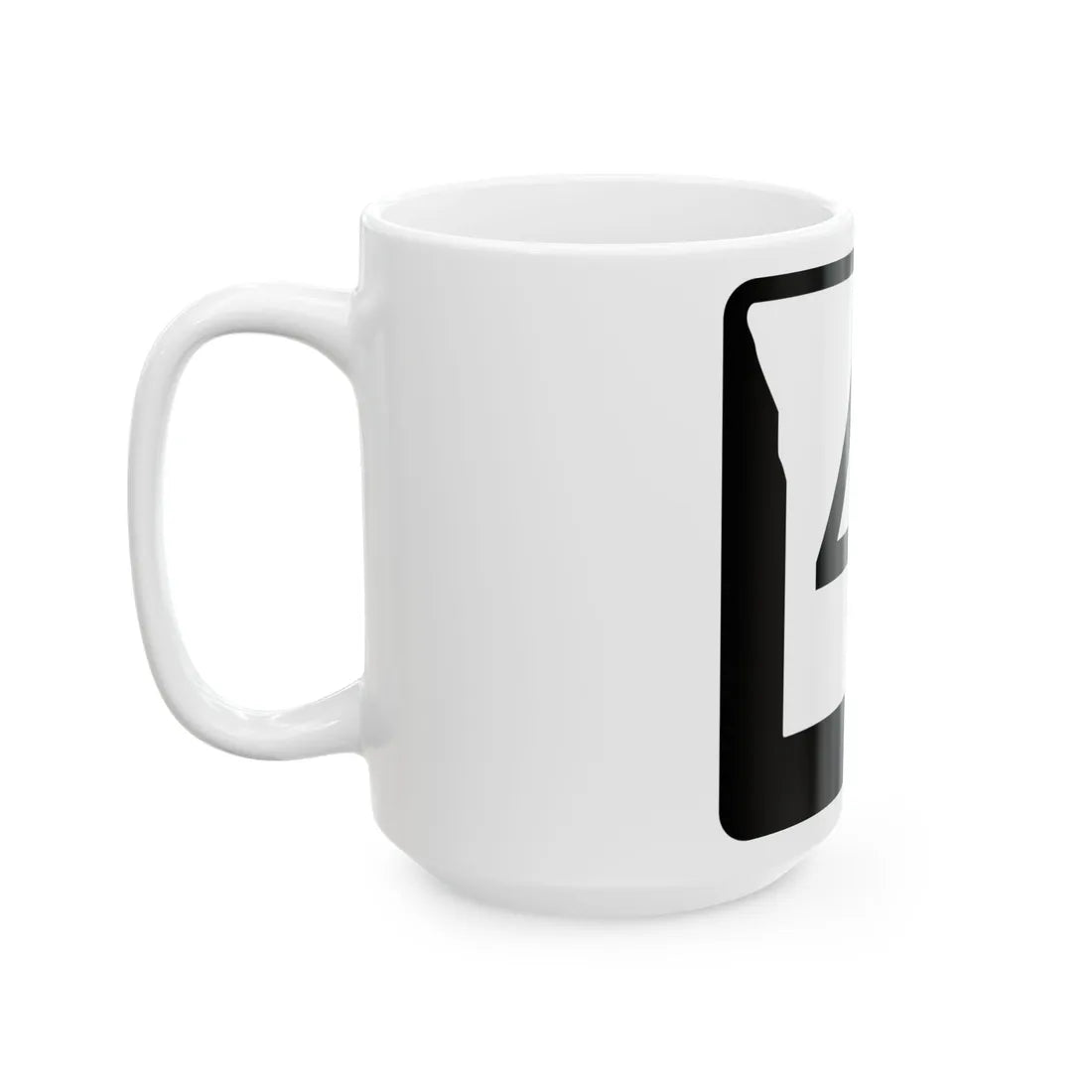 MO-41 (Missouri) (Road Sign) White Coffee Mug - Go Mug Yourself
